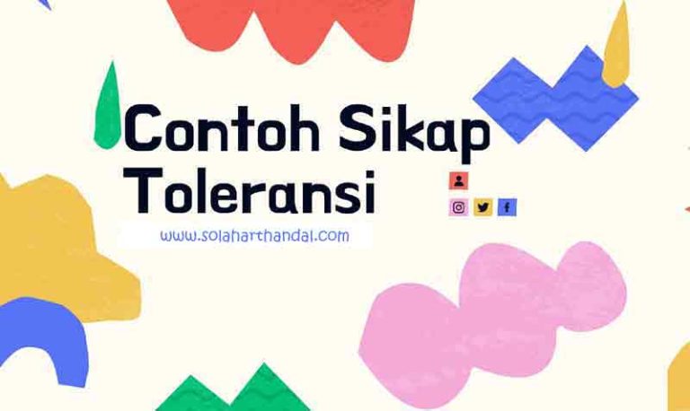 Contoh sikap toleransi