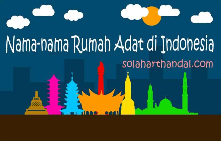 Nama-nama Rumah Adat di Indonesia
