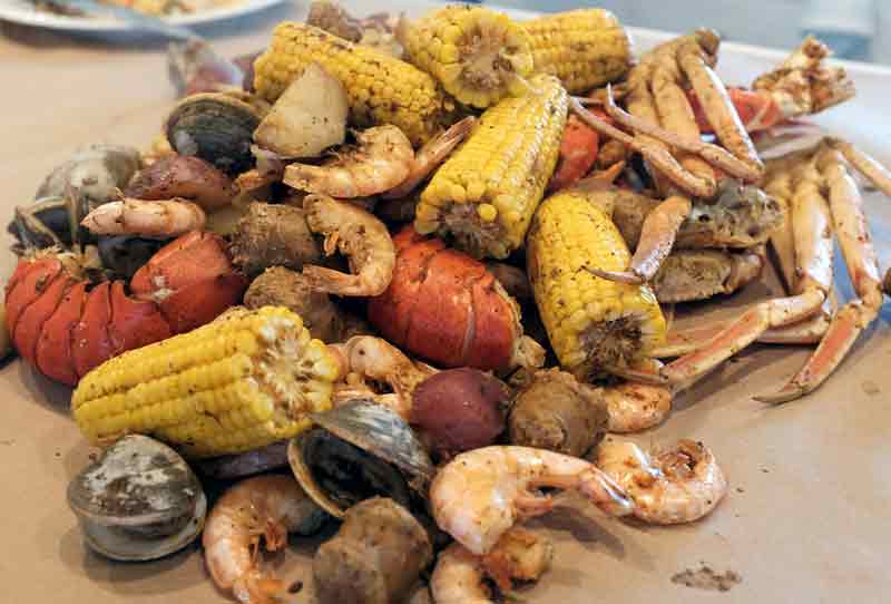 how to reheat seafood boil