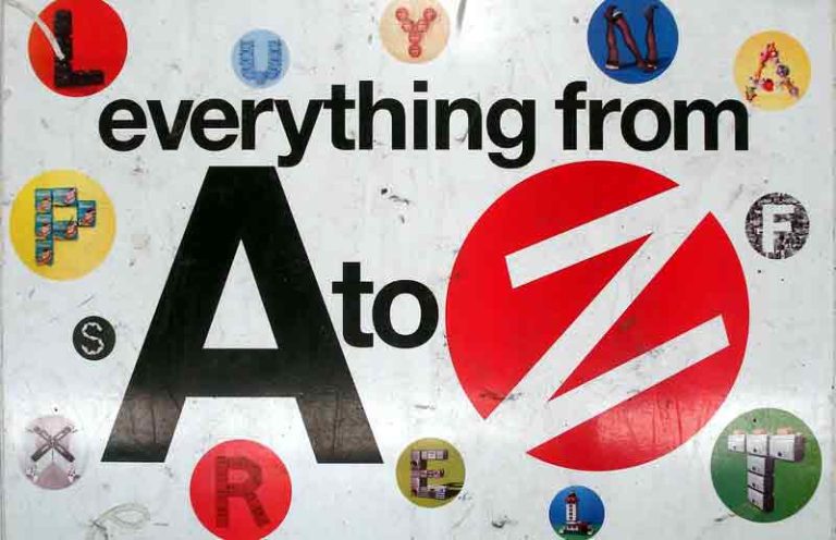 List of Object Names from A to Z