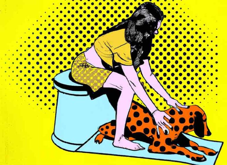 How to Massage a Dog to Poop