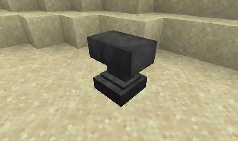 how to make anvil in minecraft