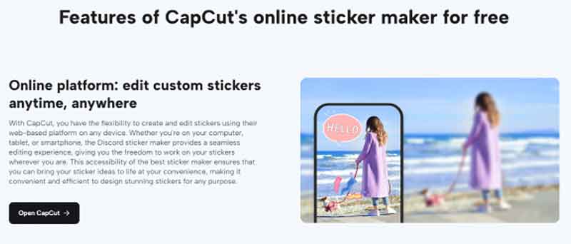 CapCuts Online Stiker
