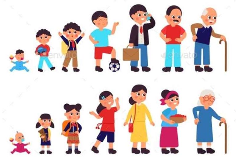 pada tahap apakah manusia mengalami perubahan ciri fisik secara signifikan