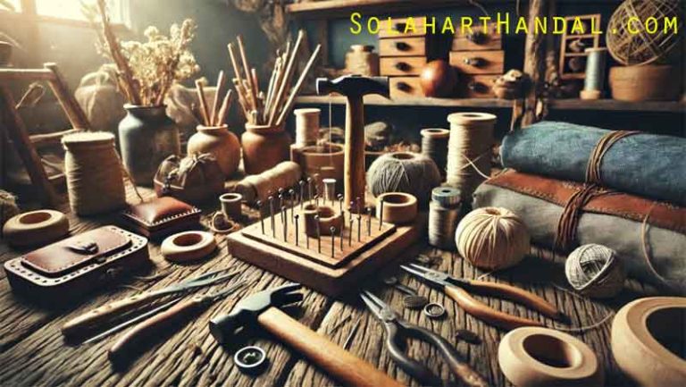 bagaimana cara kerja pembuatan kerajinan dengan teknik sambung