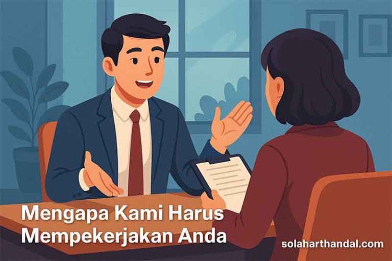 mengapa kami harus mempekerjakan anda