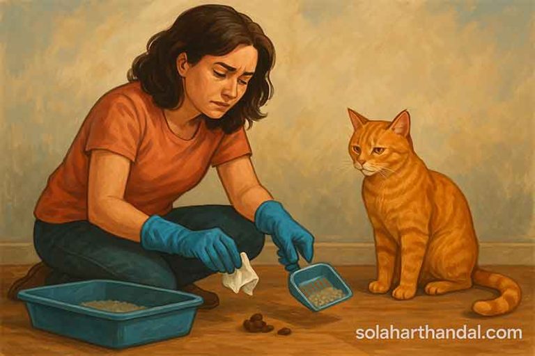 arti mimpi membersihkan kotoran kucing