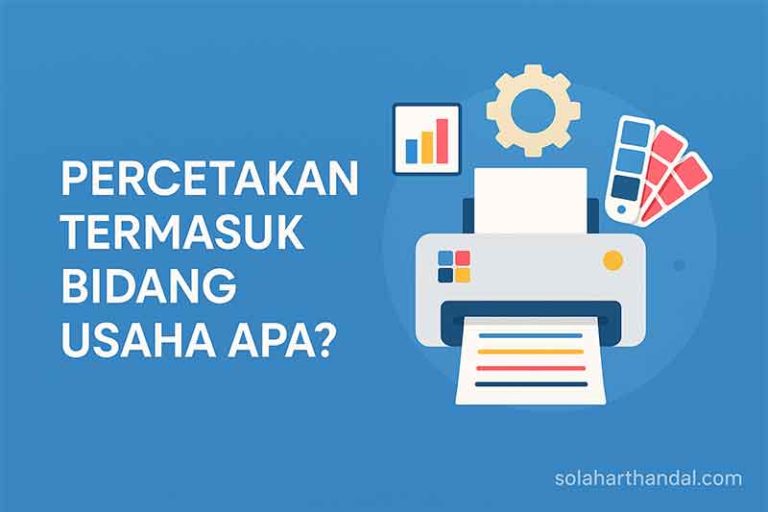 percetakan termasuk bidang usaha apa