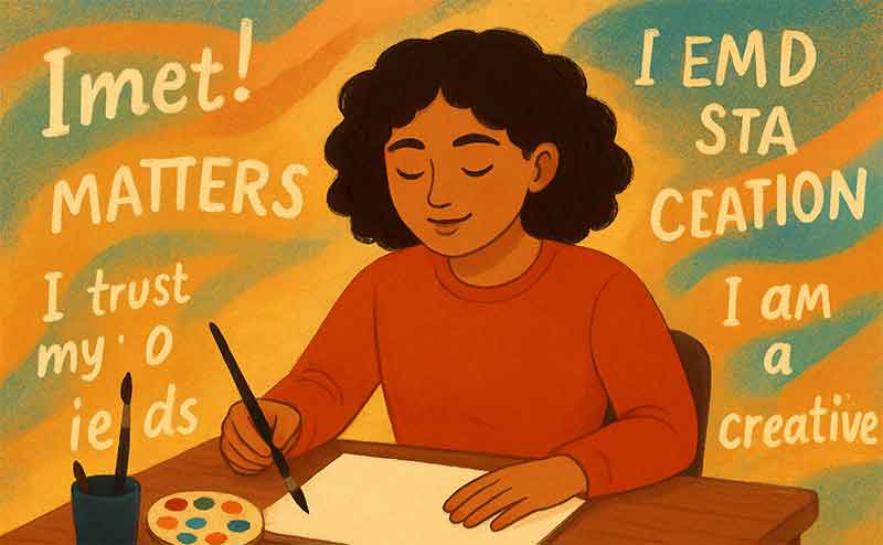 affirmations for artists