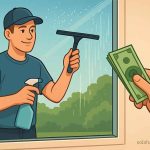 do you tip the window cleaner