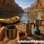 how to make coffee when rafting the grand canyon