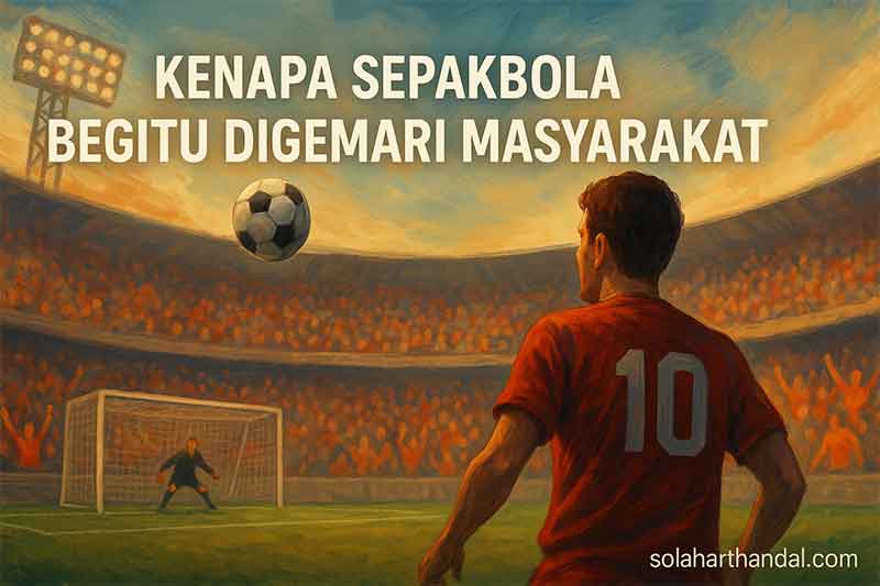 kenapa sepakbola begitu digemari masyarakat