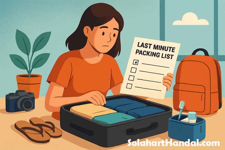 last minute packing list