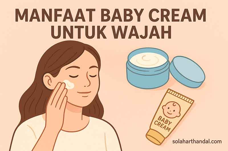 manfaat baby cream untuk wajah