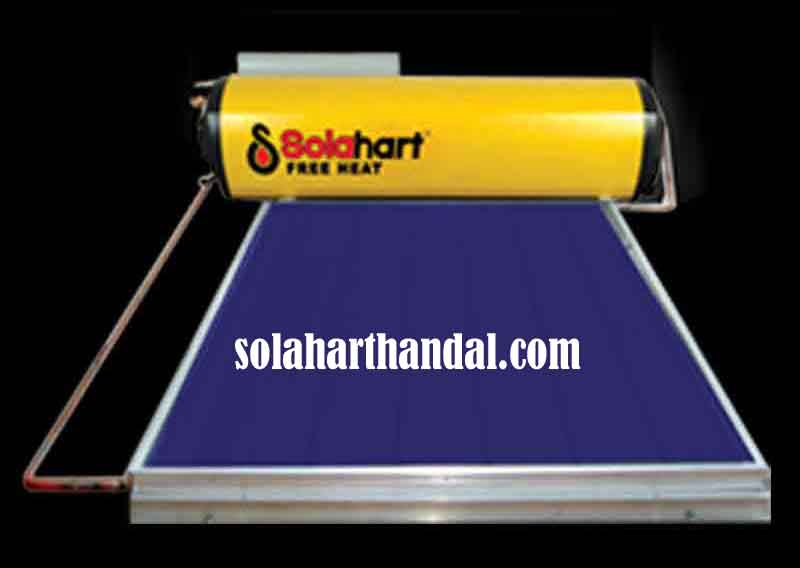 cara kerja solahart solar water heater