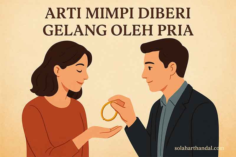 arti mimpi diberi gelang oleh pria
