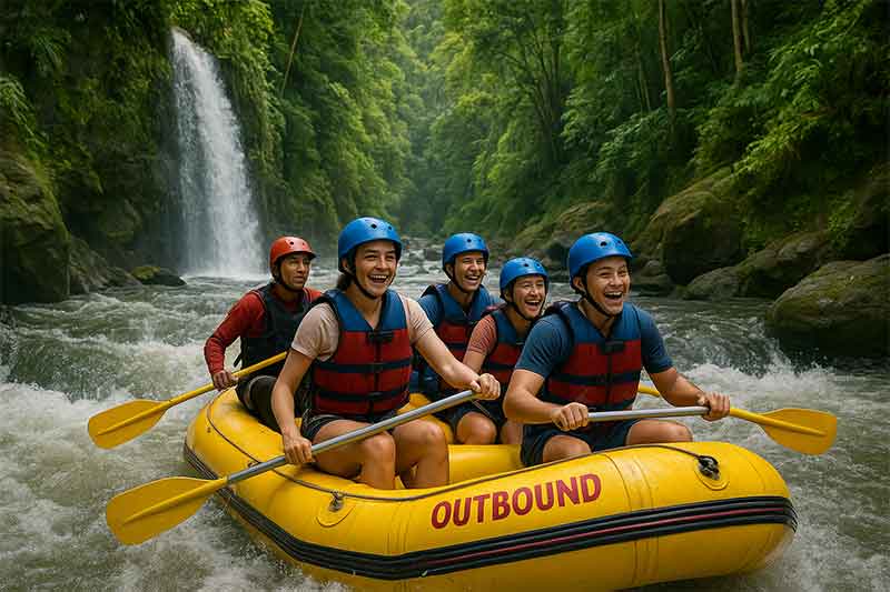 what to expect in ayung river rafting