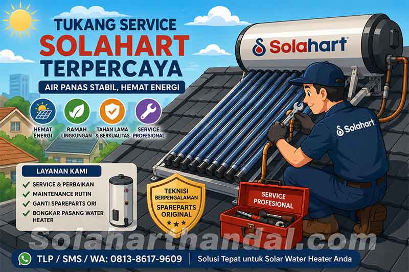 Tukang Service Solahart Terpercaya