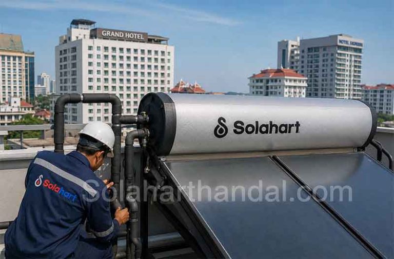 service solahart untuk hotel