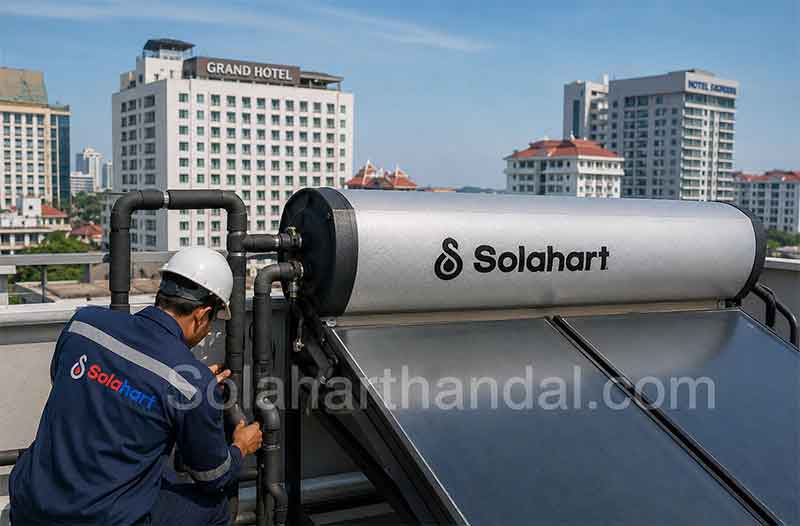 service solahart untuk hotel
