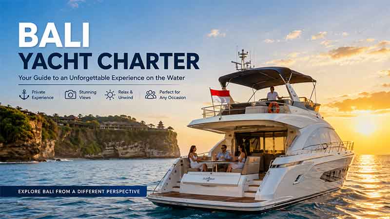 Bali yacht charter