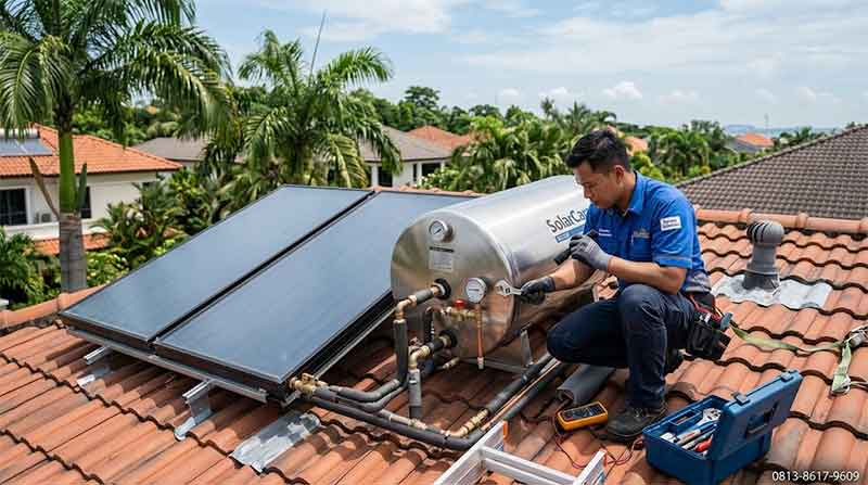apakah solar water heater membutuhkan perawatan rutin