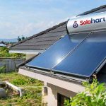 solar water heater untuk air sumur bor